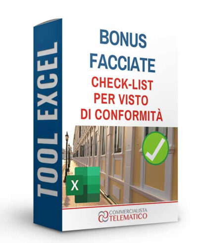 Tool Excel | Check-list Visto di Conformità Bonus Facciate
