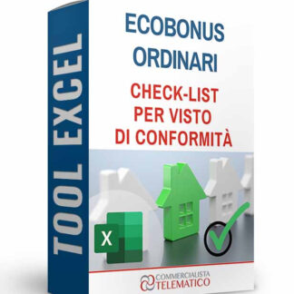 Tool Excel | Check-list Visto di Conformità Ecobonus Ordinari