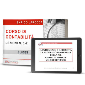 Slides | Corso di Contabilità – Lezioni 1 e 2