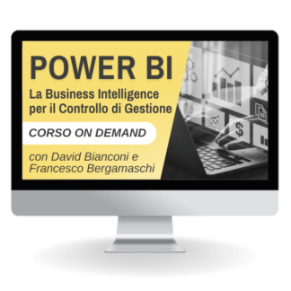 Percorso On Demand | Corso POWER BI: sfrutta la Business Intelligence per il Controllo di Gestione