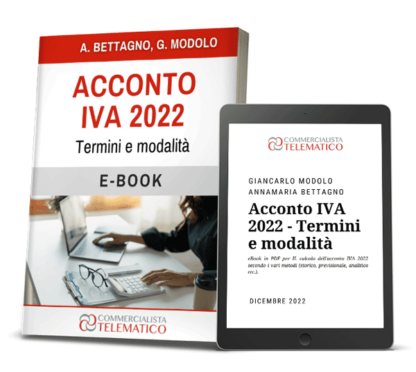 eBook | Acconto IVA 2022 – Termini e Modalità