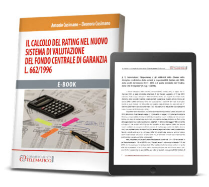 eBook | Il calcolo del rating nel nuovo sistema di valutazione del Fondo centrale di garanzia. L. 662/1996