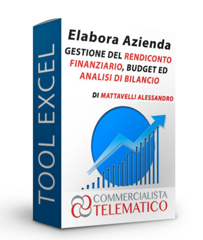 tool excel Gestione rendiconto finanziario, budget, analisi di bilancio