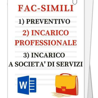 Fac-simili | Conferimento di incarico professionale