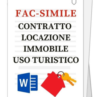 Fac-simile | Contratto di locazione immobile ad uso turistico