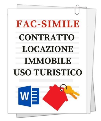 Fac-simile | Contratto di locazione immobile ad uso turistico