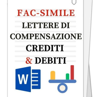 Fac-simile | Compensazione di crediti e debiti mediante scambio di corrispondenza