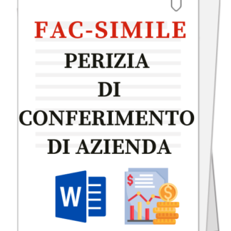 fac simile di perizia di conferimento di azienda