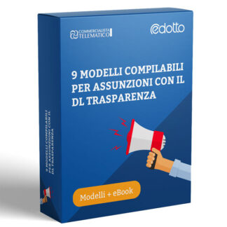 Fac-simili | 9 Modelli compilabili per assunzioni con il DL Trasparenza