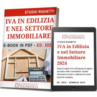 ebook guida all'iva in edilizia e nel settore immobiliare di studio righetti per commercialista telematico