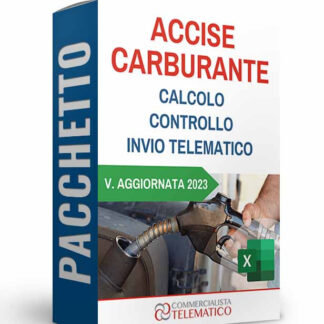 Pacchetto | Accise: calcolo, controllo e invio telematico – 2023