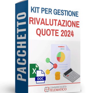 Pacchetto | Rivalutazione Quote societarie – 2024