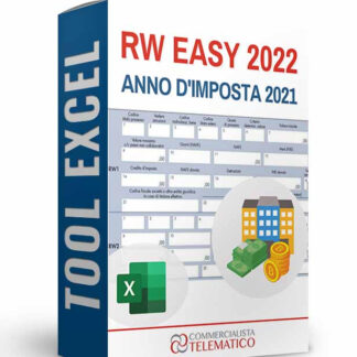 Tool Excel | RW EASY 2022 (anno d’imposta 2021)