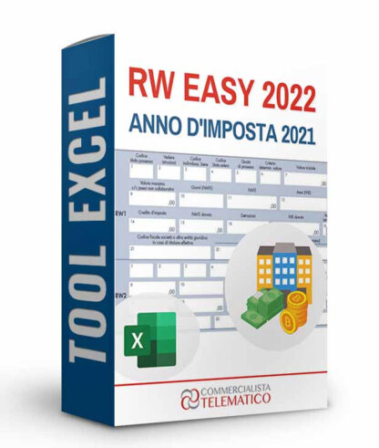Tool Excel | RW EASY 2022 (anno d’imposta 2021)
