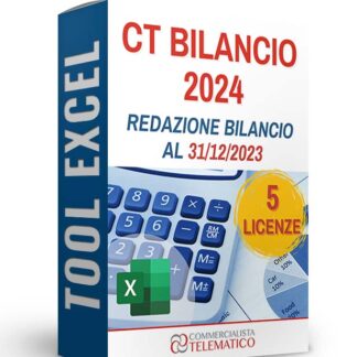 ct bilancio per redazione bilancio al 31/12/2023 5 licenze