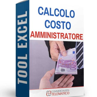 calcolo del costo dell''amministratore di società