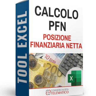 Tool Excel | Calcolo della posizione finanziaria netta
