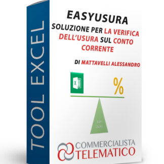 Tool Excel | EasyUsura – per la verifica dell’usura sul conto corrente