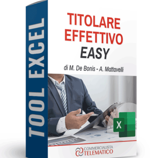Tool Excel | Titolare Effettivo Easy: individua il titolare effettivo