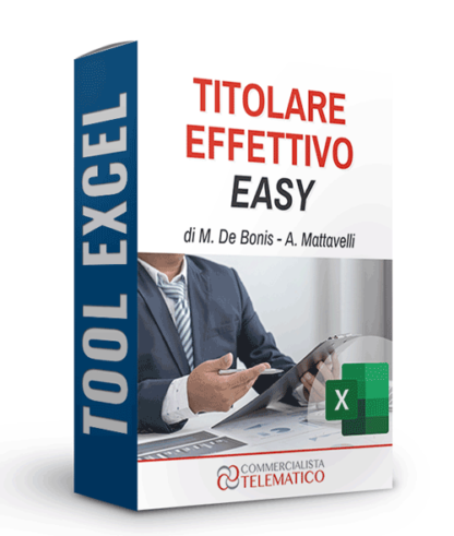 Tool Excel | Titolare Effettivo Easy: individua il titolare effettivo