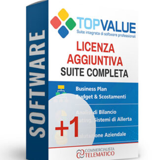 Software | Licenza aggiuntiva Suite Top Value (completa)