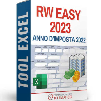 Tool Excel | RW EASY 2023 (anno d’imposta 2022)