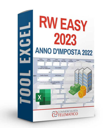 Tool Excel | RW EASY 2023 (anno d’imposta 2022)