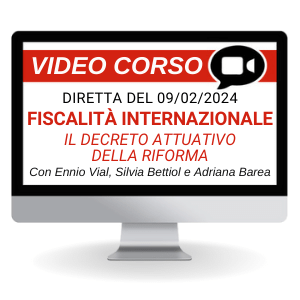 corso sulla riforma fiscalita internazionale 2024