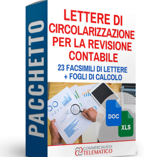 Pacchetto | Lettere di circolarizzazione per la revisione contabile