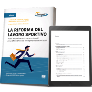 ebook su riforma del lavoro sportivo 2023-2024